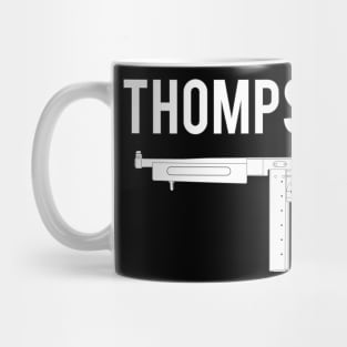 Thompson M1A1 white version Mug